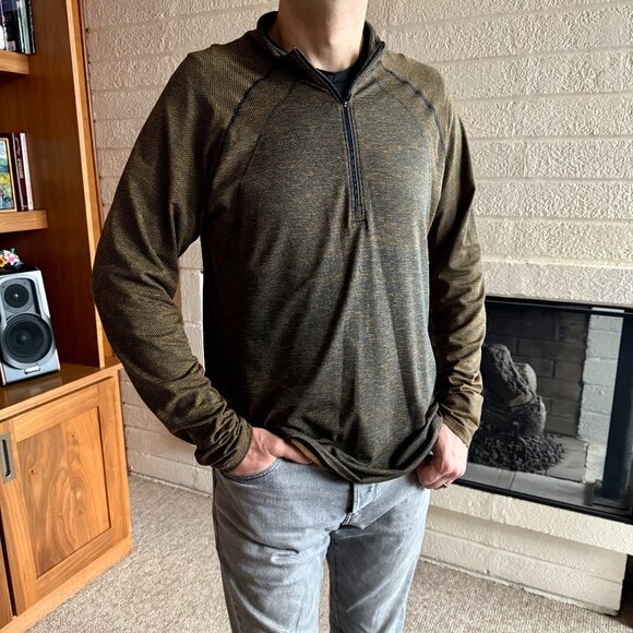 lululemon athletica Other - LULULEMON Metal Vent Tech 1/2 Zip | XL